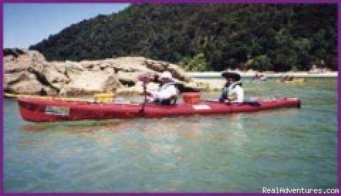 Kayaking in the Abel Tasman National Par