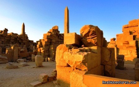 Remains of a Temple in Luxor