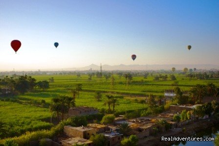 Hot Air Balloon Ride Over Luxor
