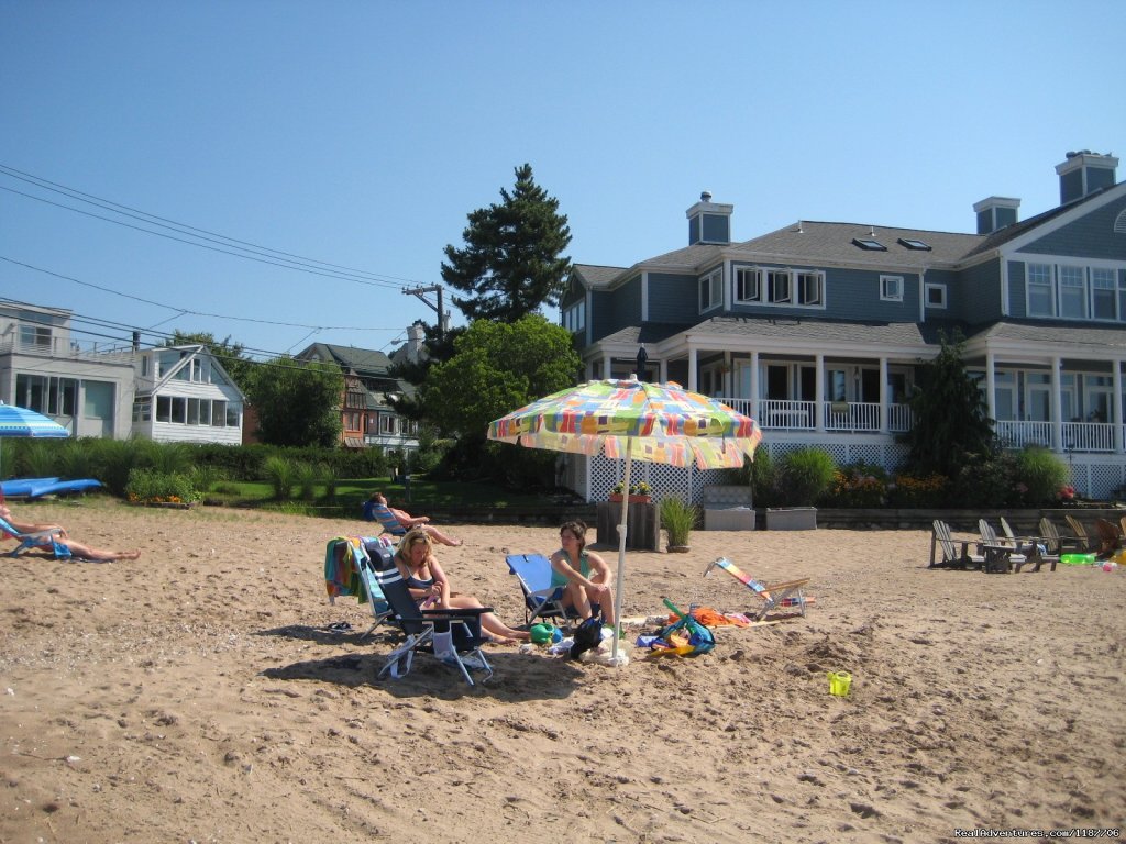 Beach | Ennis Cottage with private beach for weekly rental | Image #4/6 | 