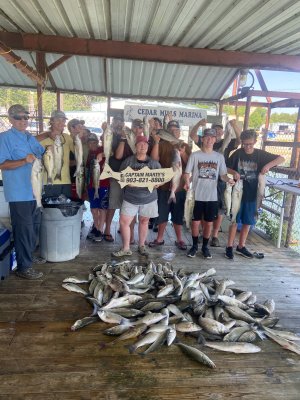 Captain Martys Lake Texoma Fishing Guides | Gordonville, Texas | Fishing Trips