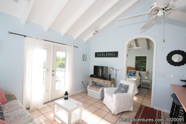 Living Room | Charming 2 Bed/2 Bath Villa With Hot Tub And Views | Image #8/19 | 