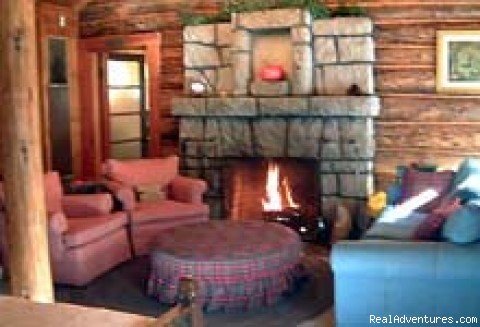 Living Room | Adorable log cabin | Image #2/10 | 