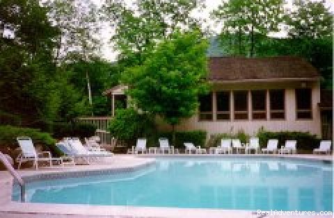 Luxurious Riverfront Condo at Loon Mt. NH: pool.jpg