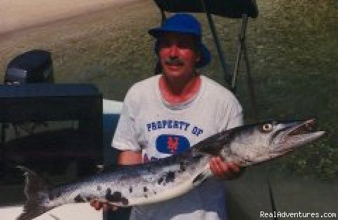 Bill Clinton with a 54 barracuda