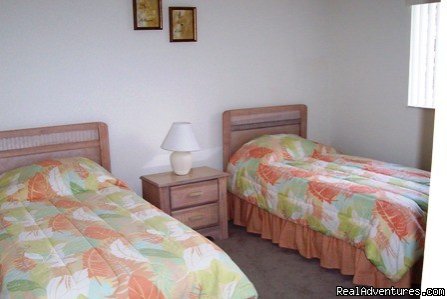 Twin  Bedroom | Florida Gulf Coast Villa with private pool Hudson | Image #10/10 | 