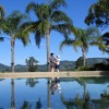 Romantic Getaways for Couples at Hillcrest Retreat 12 metre solar heated salt-water pool