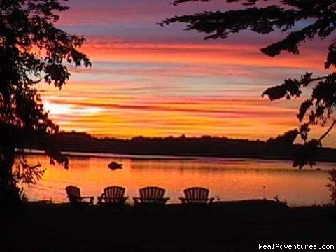 Sunset | LedgeLawn Cottage | Bath, Maine  | Vacation Rentals | Image #1/5 | 