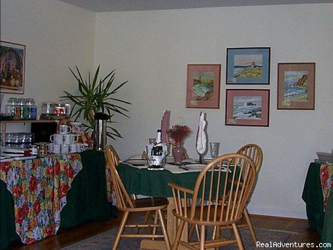 Dining Room | The Sussex House Bed & Breakfast | Rehoboth Beach, Delaware  | Bed & Breakfasts | Image #1/1 | 