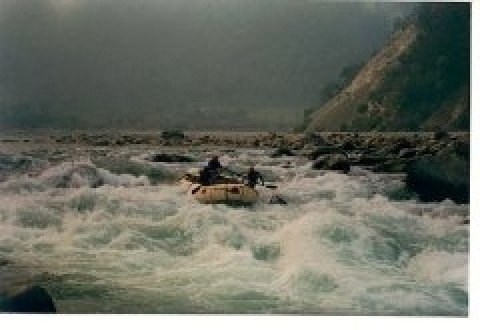 On the Kali river - Chooka