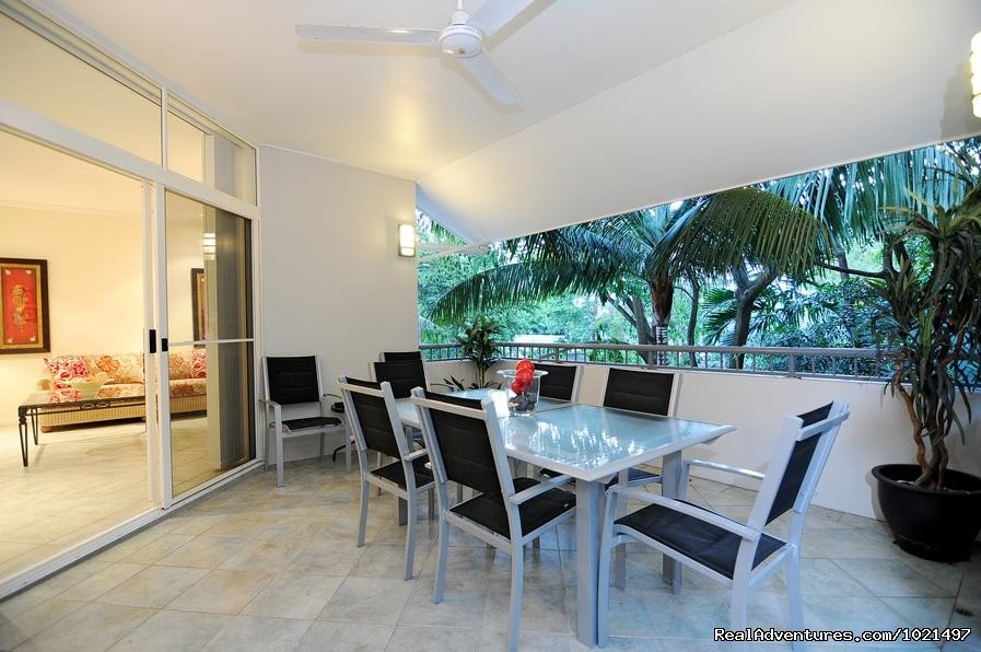 balcony lounge | Oasis at Palm Cove | Palm Cove, Cairns,, Australia | Hotels & Resorts | Image #1/15 | 
