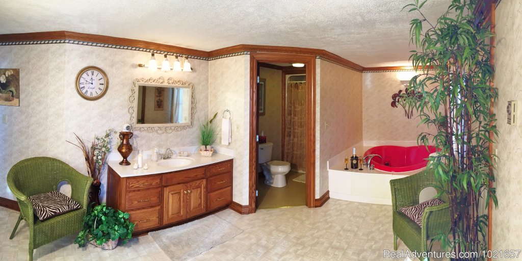 Bridal Suite 1 | Romantic Secluded Cabins--Donna's Premier Lodging | Image #8/19 | 