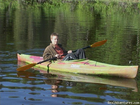 Kayaking at the Lodge
