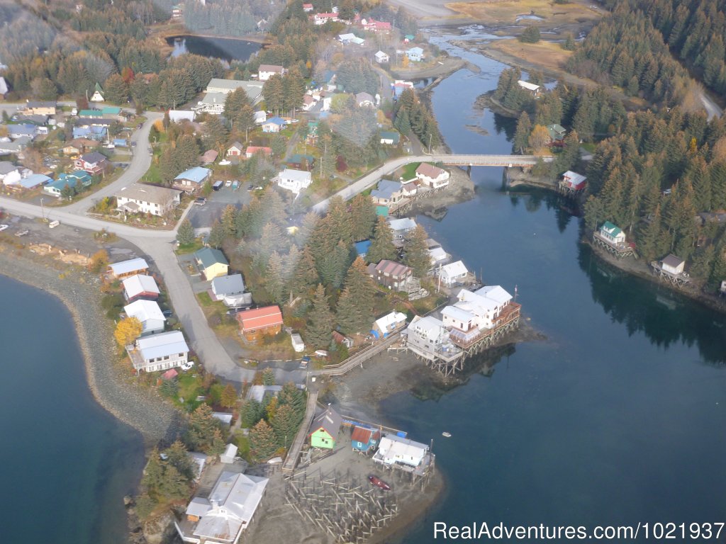 Seldovia from the air | Fantastic Deep-Sea Fishing in Alaska | Image #6/10 | 