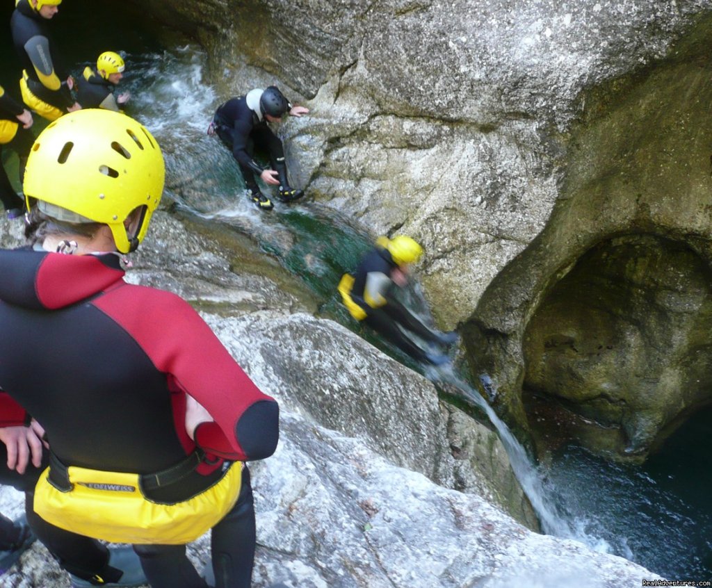 Canyoning Tour Swiss Cheese | Crocodile Sports Oudoor Adventure Gmbh | Image #11/18 | 