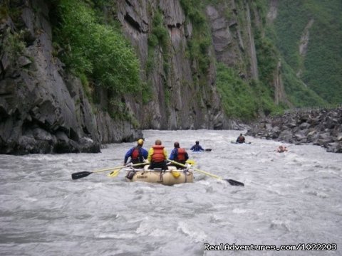 Raft the fun and historic Keystone Canyon with us