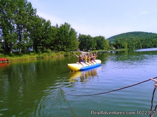 Kids' favourite activity: banana boating | Ekocamp International | Image #12/19 | 