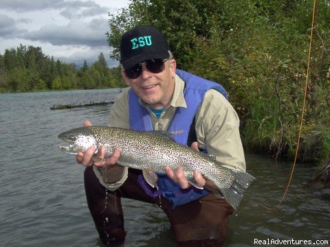 A Trophy Rainbow Trout | Alaska Adventures at Krog's Kamp | Image #6/15 | 