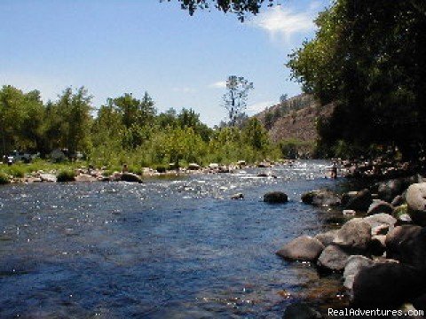 Kern River in front of our Inn | Kern River Inn Bed and Breakfast | Kernville, California  | Bed & Breakfasts | Image #1/1 | 