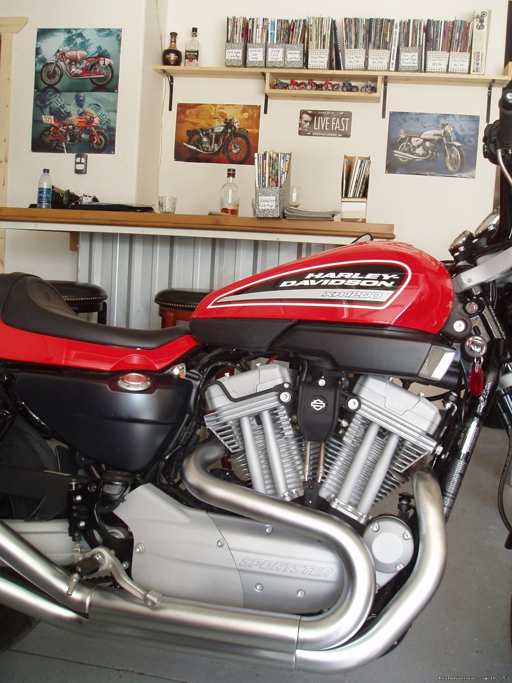 MotoFantasy's Sport Harley - Rent Me | DiamondStone Guest Lodges,  gems of Central Oregon | Image #14/16 | 