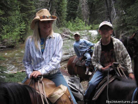 Horseback riding in the Tetons & Yellowstone Park: Photo #7