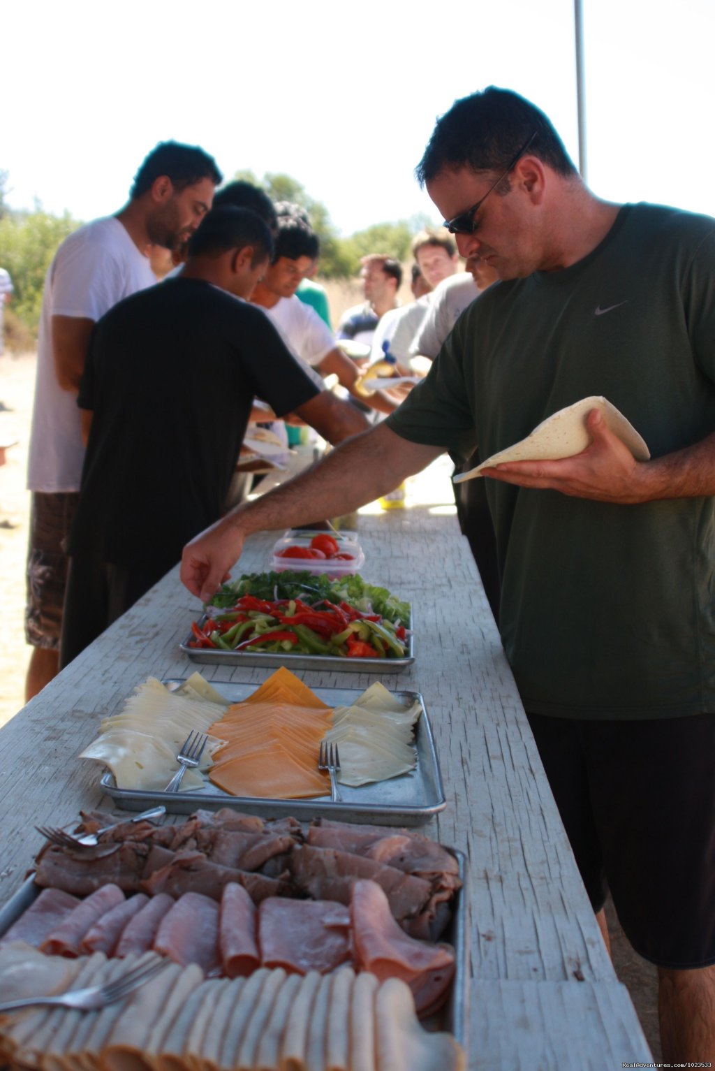 Deli-Style Lunch Served Riverside | American Whitewater Expeditions Rafting Adventures | Image #10/26 | 