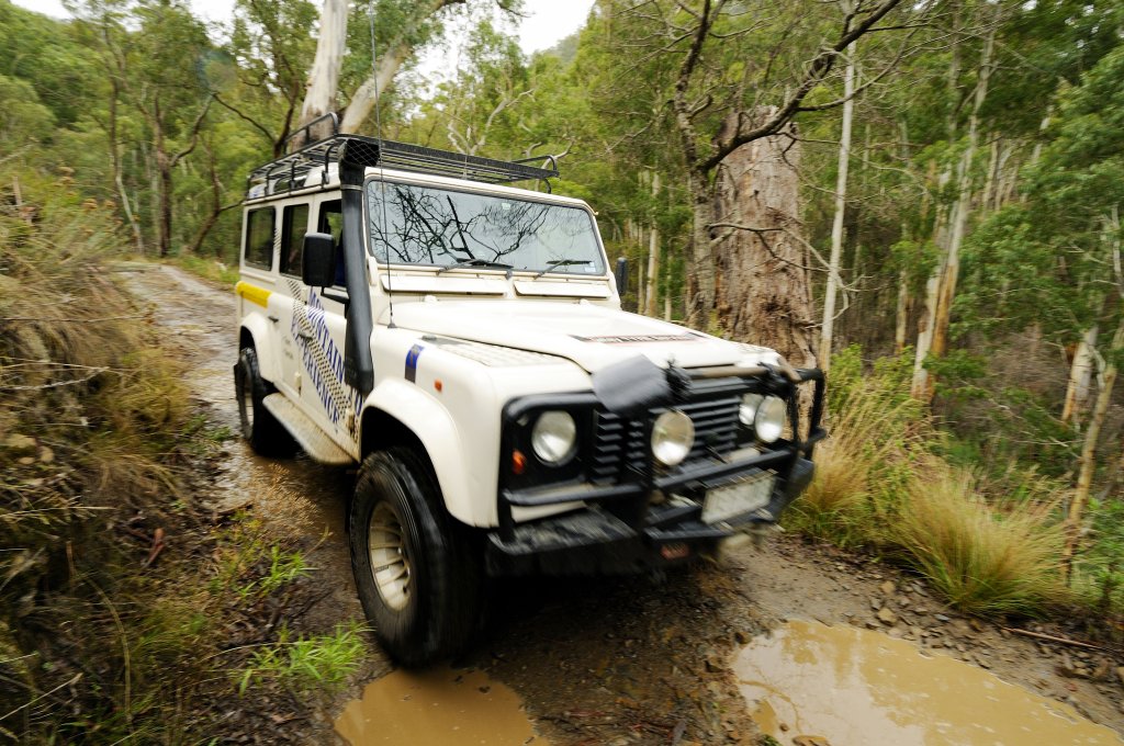 Land Rover Defender | Mountain-top Experience | Morwell, Australia | Car Rentals | Image #1/4 | 