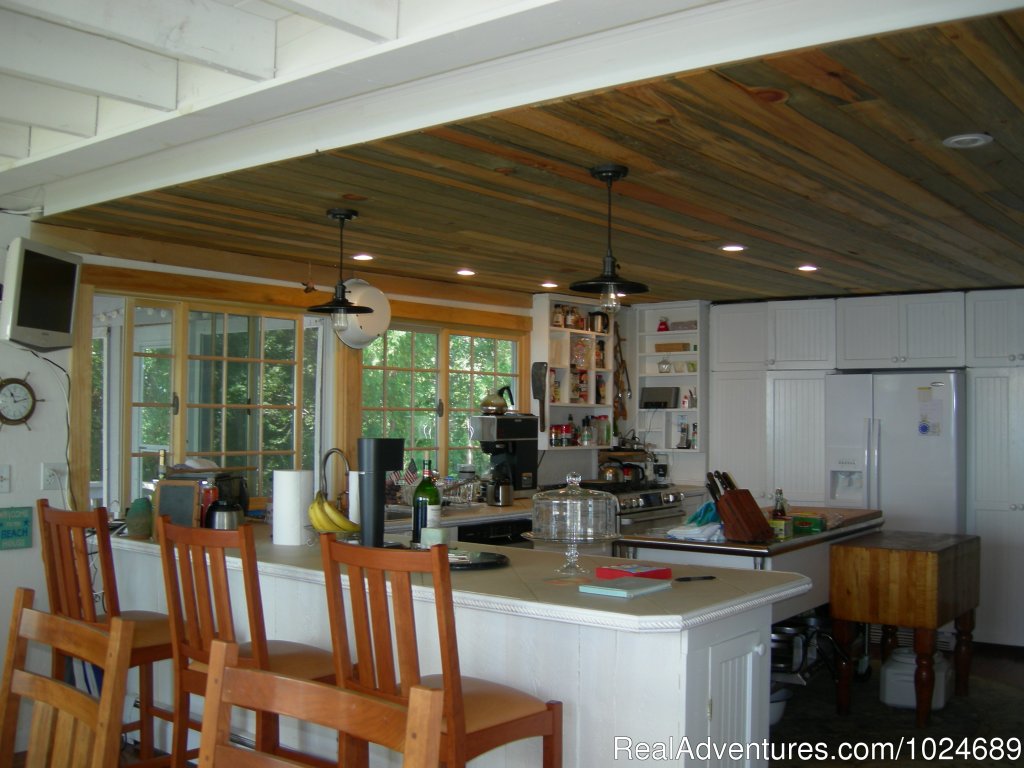 Open Kitchen | A Beach House Oceanfront Bed & Breakfast | Image #12/13 | 