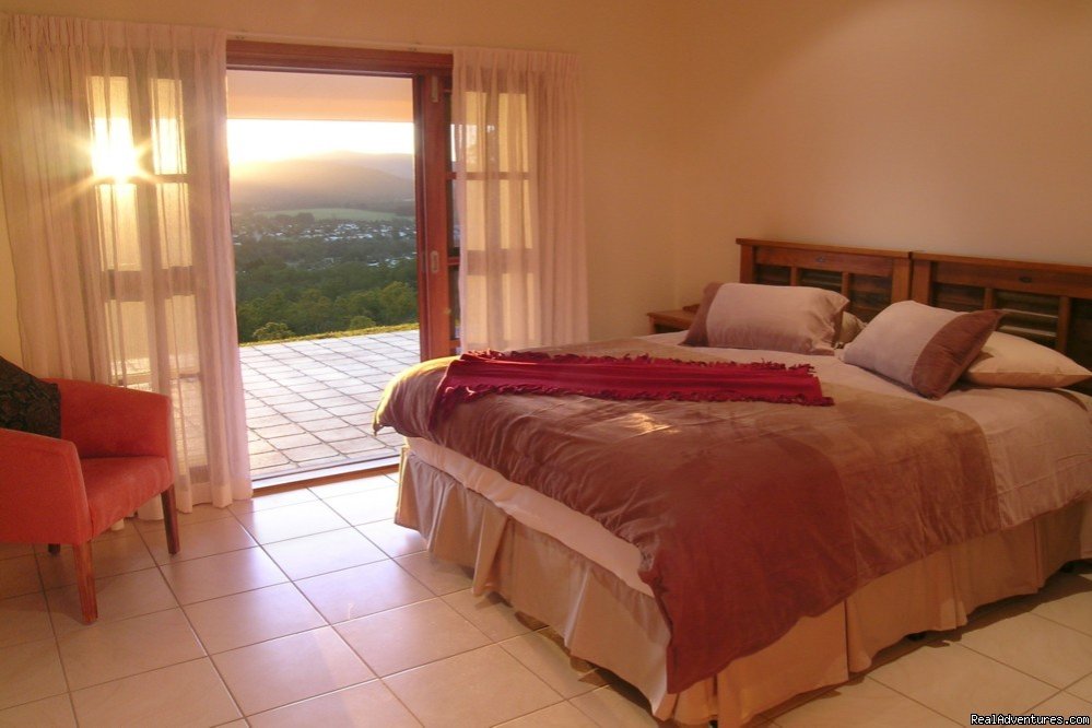 Bedrooms with ensuites and views | Cairns Highlands Holiday houses & B&B's | Atherton, Australia | Bed & Breakfasts | Image #1/3 | 