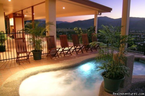 Heated pool and spa | Cairns Highlands Holiday houses & B&B's | Image #3/3 | 