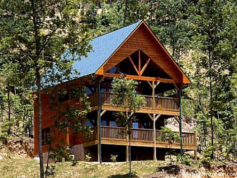 Examples of Beautiful Luxury Log Cabins to Rent. Tennessee Vacation ...