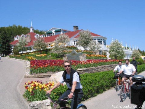 bicycling on Mackinac | Step back in time at Grand Hotel on Mackinac | Michigan, Michigan  | Articles | Image #1/7 | 