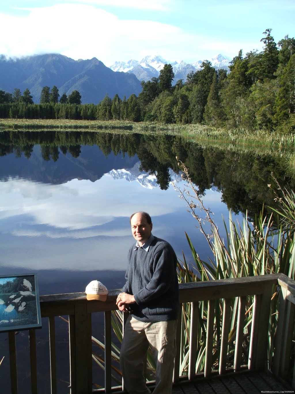 Robert at Lake Matheson | New Zealand Custom Tours by Tailored Travel | Image #4/6 | 