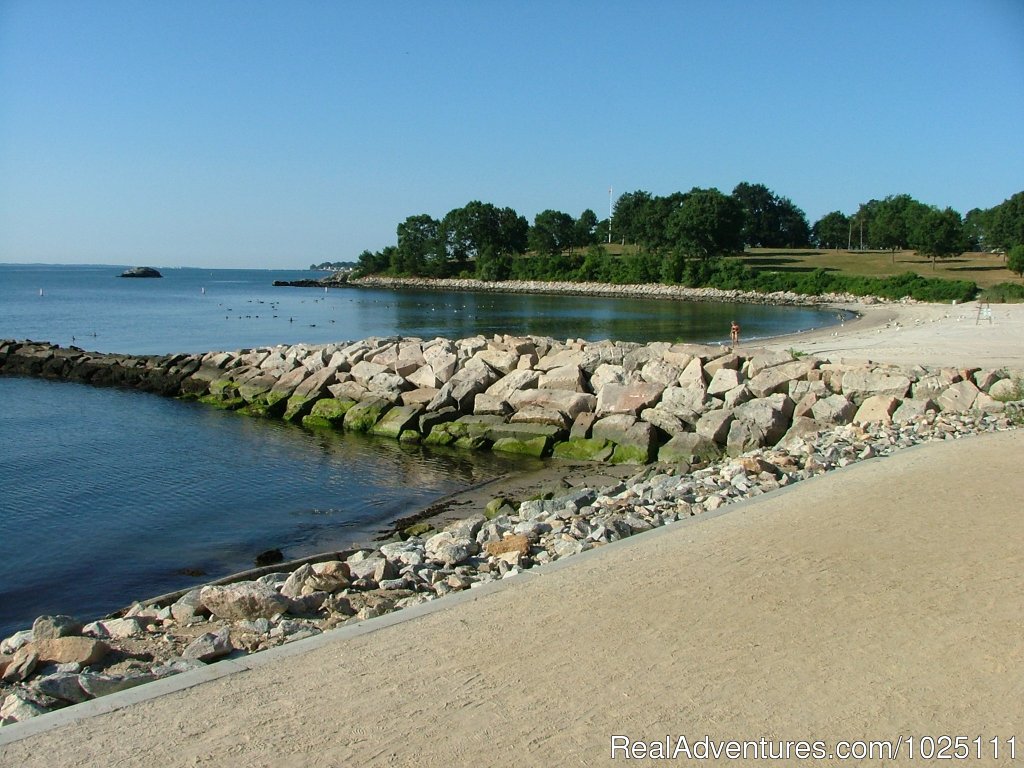 'Hole in the Wall' beach | Romantic Waterfront B&B near Mystic and Casinos | Image #25/26 | 