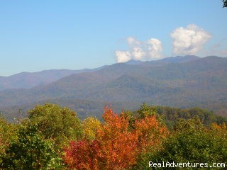Smoky Mountain Cabin w/ great views - Cherokee NC Cabin View into Smoky Moutain Nat'l Park
