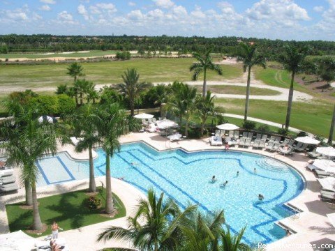 pool area and golf course | Great golfing at the new Ritz Carlton Naples | Image #4/5 | 