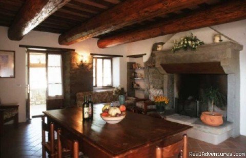 Restored Living Area in Tuscany Style | Villa Cuiano | Image #5/26 | 