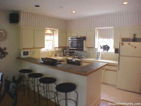 Breakfast Bar & Kitchen | Lone Palm Old Town Key West Vacation Home Rental | Image #4/10 | 