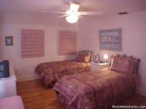 Guest Bedroom | Lone Palm Old Town Key West Vacation Home Rental | Image #6/10 | 