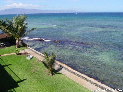 Swim in the crystal, turquoise water. | Maui Condo Rental - OCEANFRONT - &Lokelani 2Br& | Image #4/26 | 