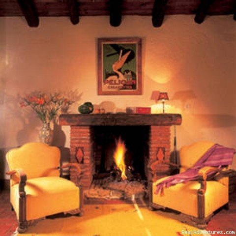 Living Room/fireplace | Cottages & Vacation Rentals In Huelva, Andalucia | Image #6/23 | 