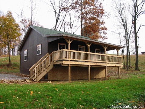Cabins on Private  Cozy   Rustic Cabins On 134 Acres Overlooking Ohio S