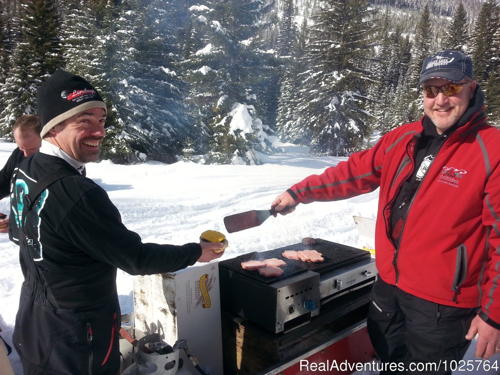 Winter BBQ | Rich Ranch Winter Snowmobiling Adventures | Image #12/15 | 