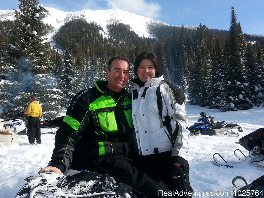 Couples Getaway | Rich Ranch Winter Snowmobiling Adventures | Image #15/15 | 