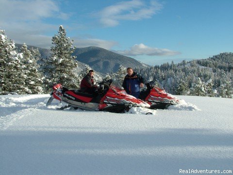 Fresh Powder | Rich Ranch Winter Snowmobiling Adventures | Image #2/15 | 