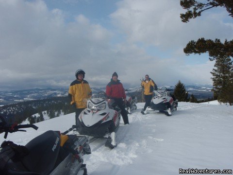Miles and miles of high country to explore | Rich Ranch Winter Snowmobiling Adventures | Image #6/15 | 