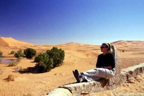 Relaxing in the Dunes | Camel Trip in Merzouga Sahara Desert Morocco | Image #7/18 | 