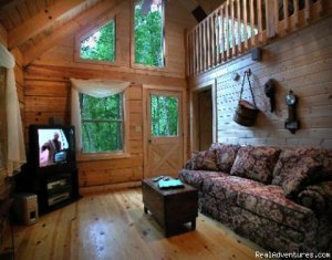 Hidden Falls Cabin-romantic and Secluded | Topton, North Carolina | Vacation Rentals