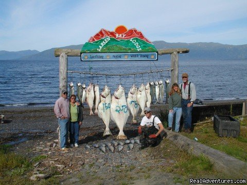 Saltwater Fishing for Halibut, Salmon, Bass & Cod | Incredible Fishing at the Larsen Bay Lodge | Image #5/5 | 