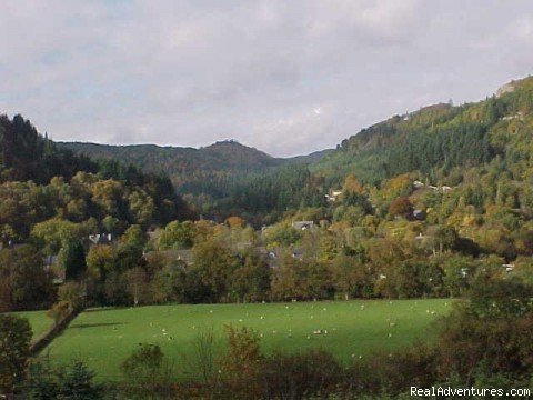 View from Bryn Bella - Autumn | Charming Victorian Guest House in the Snowdonia | Image #3/10 | 